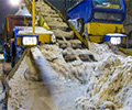 В минувшие сутки в Казани работало более 500 единиц снегоуборочной техники