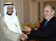 M.Shaimiev met Kuwait Minister Abdallah Maatouq Al-Maatouq