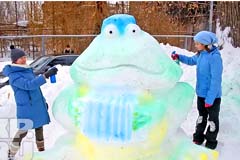 снежная фигура