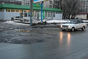 плохой асфальт