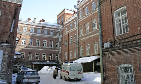 старый двор в Казани