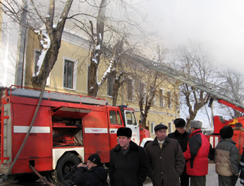 пожар в лицее