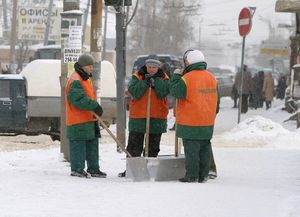 дороги зимой