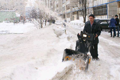 уборка снега